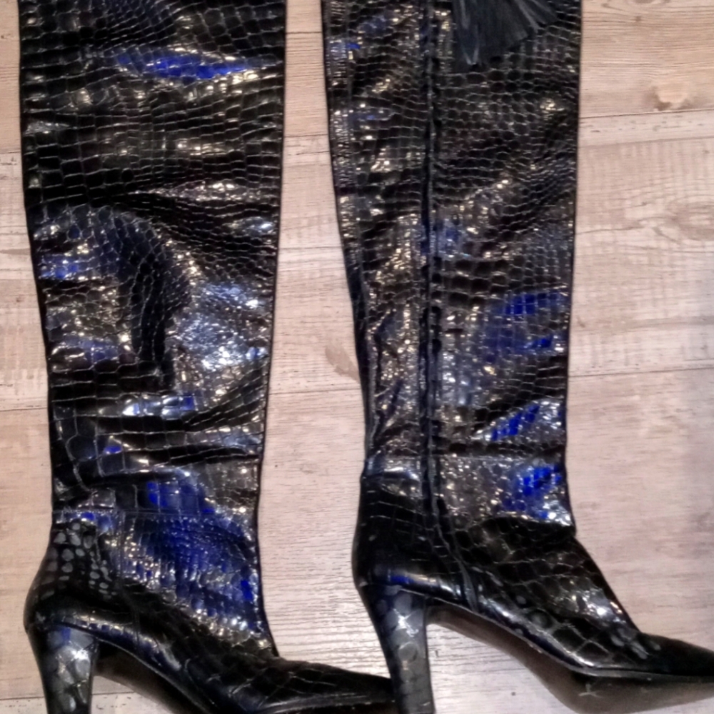 Yves Saint Laurent vintage Baha boots